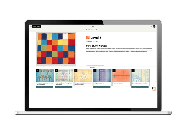 Great minds california mathematics framework